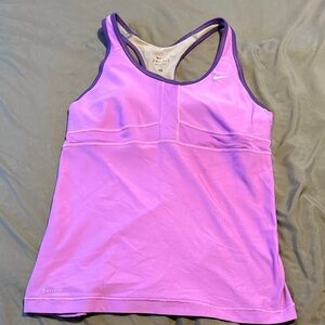 Nike Lavender Dri-FIT Athletic Tank